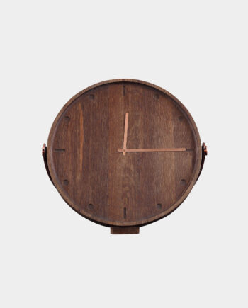 Wand- & Tischuhr CLARA OAK